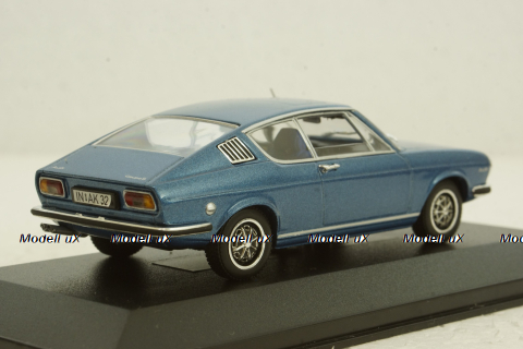 Audi 100 Coupe S 1969 blue,  430019127, Minichamps 1:43