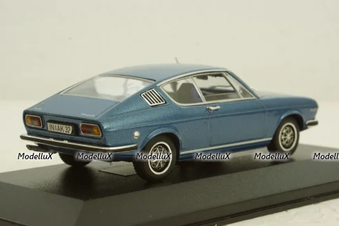 Audi 100 Coupe S 1969 blue,  430019127, Minichamps 1:43