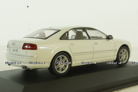 Audi S8 (D3) 2010, white, 4313302, Solido 1:43