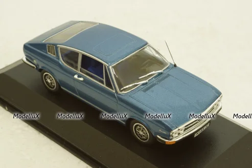 Audi 100 Coupe S 1969 blue,  430019127, Minichamps 1:43