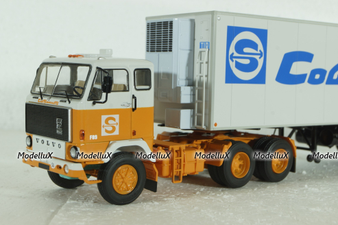 Volvo F89 с п/прицепом Klegel France "Совтрансавто", SSM1559, SSM 1:43