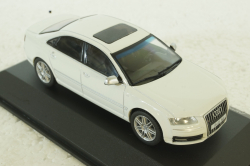 Audi S8 (D3) 2010, white, 4313302, Solido 1:43
