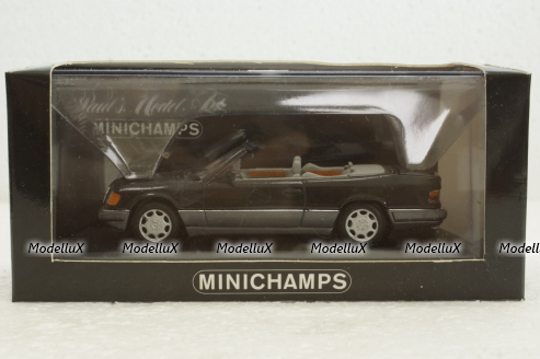 Mercedes E320 Cabriolet (A124) 1994 black,  430033530, Minichamps 1:43