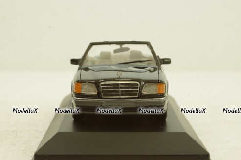 Mercedes E320 Cabriolet (A124) 1994 black,  430033530, Minichamps 1:43