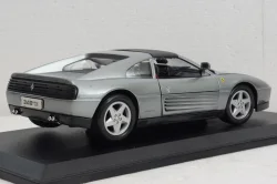 Ferrari 348 TS (1989), silvergrey, BU1816006GY, Burago 1:18