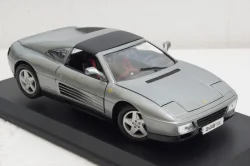 Ferrari 348 TS (1989), silvergrey, BU1816006GY, Burago 1:18