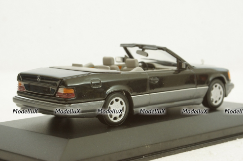 Mercedes E320 Cabriolet (A124) 1994 black,  430033530, Minichamps 1:43