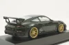 Porsche 911 (991 II) GT2-RS  with gold rims 2018 darkgreen, 413067286,  Minichamps 1:43