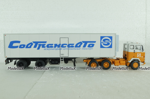 Volvo F89 с п/прицепом Klegel France "Совтрансавто", SSM1559, SSM 1:43