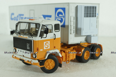 Volvo F89 с п/прицепом Klegel France "Совтрансавто", SSM1559, SSM 1:43