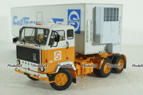 Volvo F89 с п/прицепом Klegel France "Совтрансавто", SSM1559, SSM 1:43