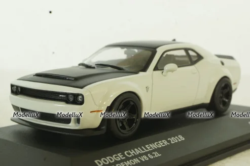 Dodge Challenger Demon 2018, white, 4310303, Solido 1:43