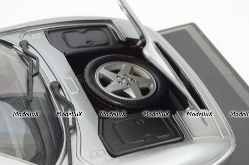 Ferrari 348 TS (1989), silvergrey, BU1816006GY, Burago 1:18