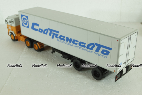 Volvo F89 с п/прицепом Klegel France "Совтрансавто", SSM1559, SSM 1:43