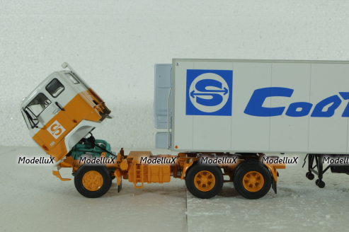 Volvo F89 с п/прицепом Klegel France "Совтрансавто", SSM1559, SSM 1:43