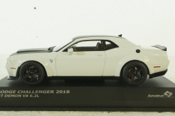 Dodge Challenger Demon 2018, white, 4310303, Solido 1:43
