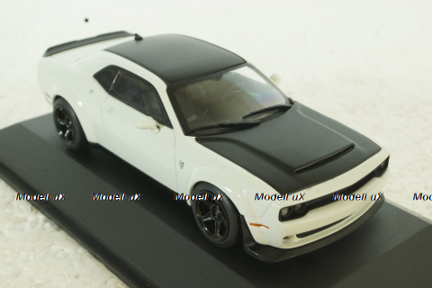 Dodge Challenger Demon 2018, white, 4310303, Solido 1:43