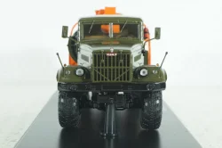 Краз-255 АЦ-8,5 топливозаправщик, хаки-оранжевый, SSM1178, SSM 1:43