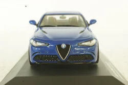 Alfa Romeo Giulia Quadrifoglio 2016 blue, 4313104, Solido 1:43