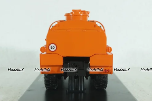 Краз-255 АЦ-8,5 топливозаправщик, хаки-оранжевый, SSM1178, SSM 1:43
