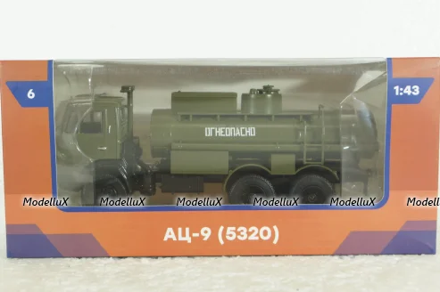 КАМАЗ 5320 АЦ-9 Легендарные Грузовики СССР №6, 1:43