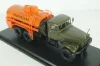 Краз-255 АЦ-8,5 топливозаправщик, хаки-оранжевый, SSM1178, SSM 1:43