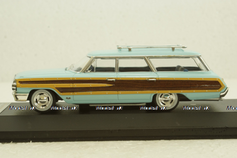 Ford Country Squire 1964, light blue, PRD202,  PremiumX 1:43