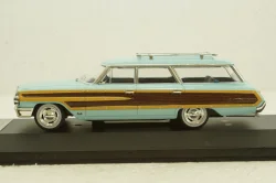 Ford Country Squire 1964, light blue, PRD202, PremiumX 1:43