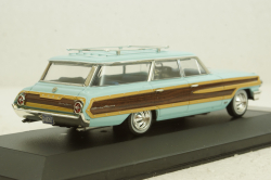 Ford Country Squire 1964, light blue, PRD202, PremiumX 1:43