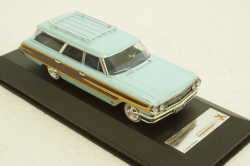 Ford Country Squire 1964, light blue, PRD202, PremiumX 1:43