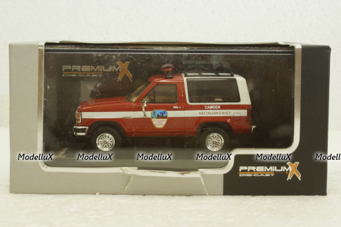 Ford Bronco II Fire department 1990, PRD200,  PremiumX 1:43