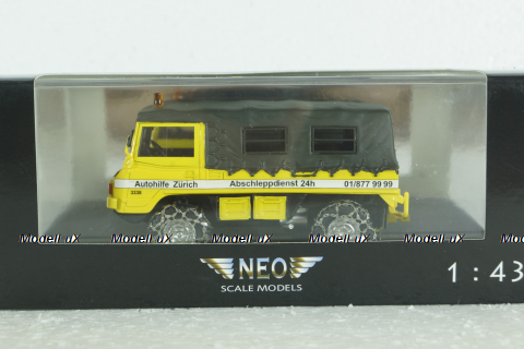 Steyr-Puch Pinzgauer 710M Autohife Zurich, yellow, 44593,  NEO 1:43