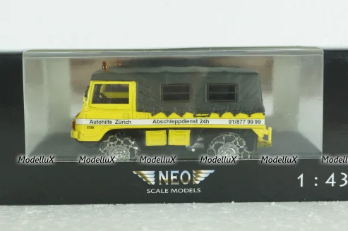Steyr-Puch Pinzgauer 710M Autohife Zurich, yellow, 44593,  NEO 1:43