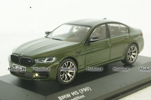 BMW 5-Series M5 F90 V8 Biturbo 2021, Green, 4312701, Solido 1:43