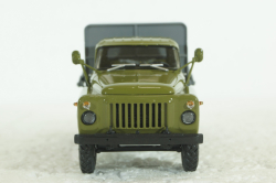 53М мусоровоз бункерного типа на шасси Газ-53 1967, хаки/серый, 103160, Автоистория 1:43