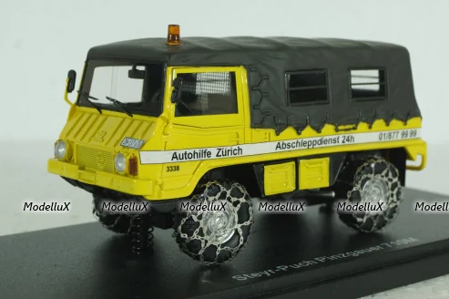 Steyr-Puch Pinzgauer 710M Autohife Zurich, yellow, 44593,  NEO 1:43