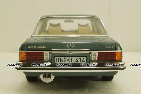 Mercedes 450 SEL 6.9, W116, 1979, petrol green, 183974, Norev 1:18