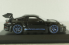 Porsche 911 (992) GT3 RS with Weissach-Package, blue/black rims and black décor, 413062109, Minichamps 1:43  