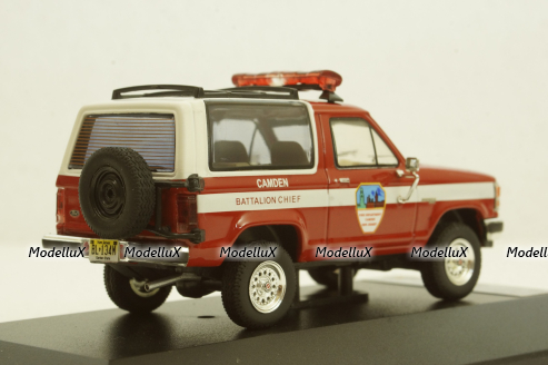 Ford Bronco II Fire department 1990, PRD200,  PremiumX 1:43