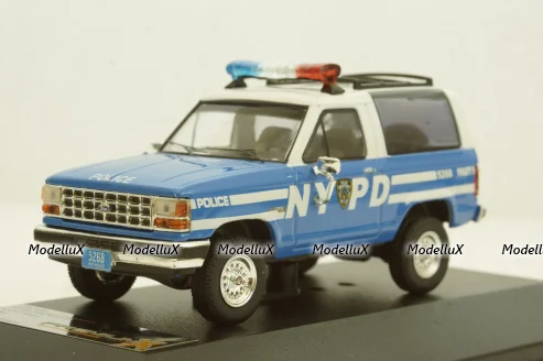 Ford Bronco II NYPD Police 1990, PRD199,  PremiumX 1:43