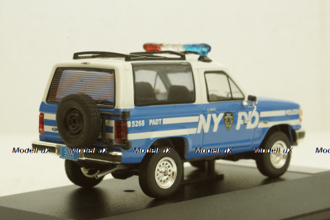 Ford Bronco II NYPD Police 1990, PRD199,  PremiumX 1:43