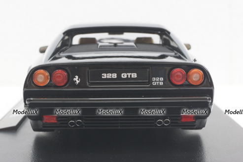 Ferrari 328 GTB 1985, black, KKDC180532, KK-Scale 1:18