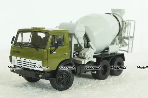 Камаз-5511, СБ-92, бетоносмеситель, 102910, АвтоИстория 1:43