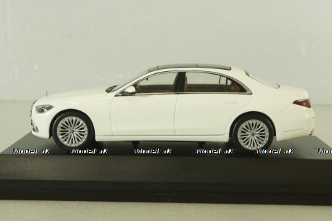 Mercedes S 500 (V223)  2020, white, B66960632, Herpa 1:43