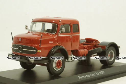 Mercedes LS 1620 red, 450359800, Schuco 1:43