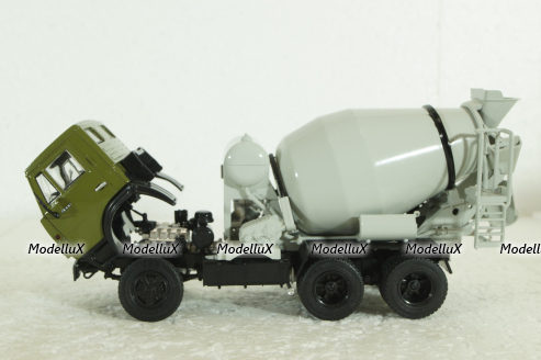 Камаз-5511, СБ-92, бетоносмеситель, 102910, АвтоИстория 1:43