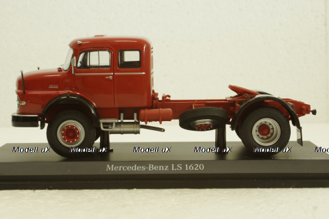 Mercedes LS 1620 red, 450359800, Schuco 1:43