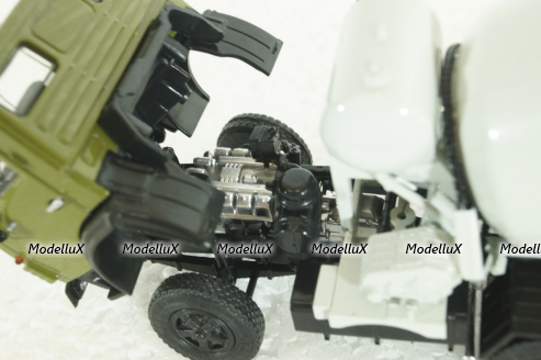 Камаз-5511, СБ-92, бетоносмеситель, 102910, АвтоИстория 1:43