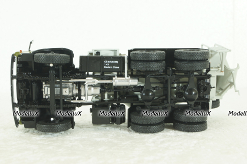 Камаз-5511, СБ-92, бетоносмеситель, 102910, АвтоИстория 1:43