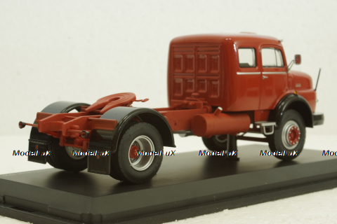 Mercedes LS 1620 red, 450359800, Schuco 1:43